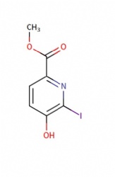 methyl 5-hydroxy-6-iodopicolinate