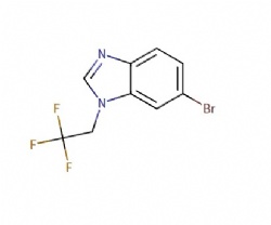 6-bromo-1-(2,2,2-trifluoroethyl)-1H-benzo[d]imidazole
