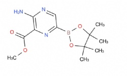 methyl 3-amino-6-(4,4,5,5-tetramethyl-1,3,2-dioxaborolan-2-yl)pyrazine-2-carboxylate