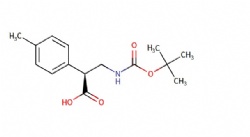 (S)-3-((tert-butoxycarbonyl)amino)-2-(p-tolyl)propanoic acid