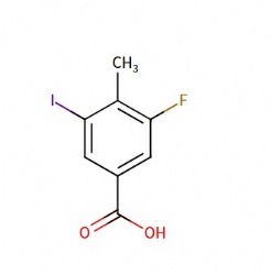 3-Fluoro-4-methyl-5-iodobenzoic acid
