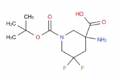 3-amino-1-(tert-butoxycarbonyl)-5,5-difluoropiperidine-3-carboxylic acid