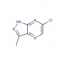 6-chloro-3-iodo-1H-pyrazolo[3,4-b]pyrazine
