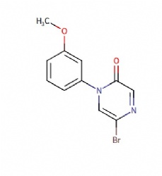 5-bromo-1-(3-methoxyphenyl)pyrazin-2(1H)-one