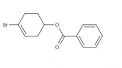 4-bromocyclohex-3-en-1-yl benzoate