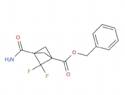benzyl 3-carbamoyl-2,2-difluorobicyclo[1.1.1]pentane-1-carboxylate