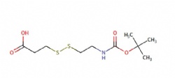 3-((2-((tert-butoxycarbonyl)amino)ethyl)disulfanyl)propanoic acid