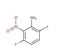 3-fluoro-6-iodo-2-nitroaniline