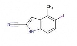 5-iodo-4-methyl-1H-indole-2-carbonitrile