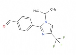 4-(1-isopropyl-4-(trifluoromethyl)-1H-imidazol-2-yl)benzaldehyde