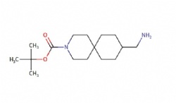 tert-butyl 9-(aminomethyl)-3-azaspiro[5.5]undecane-3-carboxylate
