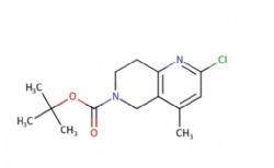 tert-butyl 2-chloro-4-methyl-7,8-dihydro-1,6-naphthyridine-6(5H)-carboxylate
