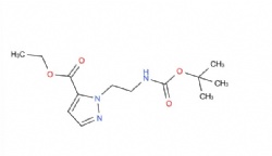 ethyl 1-(2-((tert-butoxycarbonyl)amino)ethyl)-1H-pyrazole-5-carboxylate