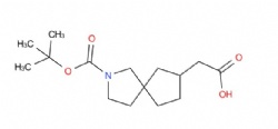 2-{2-[(tert-butoxy)carbonyl]-2-azaspiro[4.4]nonan-7-yl}acetic acid