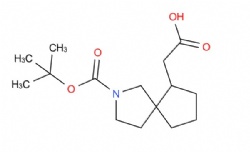 2-(2-(tert-butoxycarbonyl)-2-azaspiro[4.4]nonan-6-yl)acetic acid