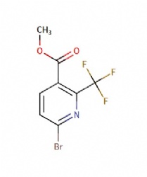 methyl 6-bromo-2-(trifluoromethyl)nicotinate