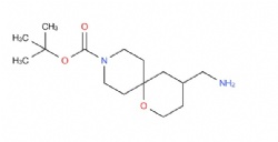 tert-butyl 4-(aminomethyl)-1-oxa-9-azaspiro[5.5]undecane-9-carboxylate