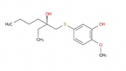 (R)-5-((2-ethyl-2-hydroxyhexyl)thio)-2-methoxyphenol