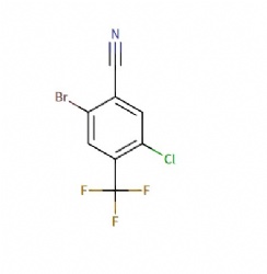 2-bromo-5-chloro-4-(trifluoromethyl)benzonitrile