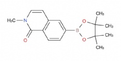 2-methyl-6-(4,4,5,5-tetramethyl-1,3,2-dioxaborolan-2-yl)isoquinolin-1(2H)-one
