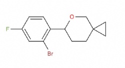 6-(2-bromo-4-fluorophenyl)-5-oxaspiro[2.5]octane