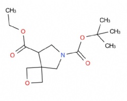 6-(tert-butyl) 8-ethyl 2-oxa-6-azaspiro[3.4]octane-6,8-dicarboxylate