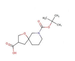 7-(tert-butoxycarbonyl)-1-oxa-7-azaspiro[4.5]decane-3-carboxylic acid