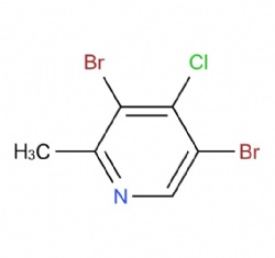 3,5-dibromo-4-chloro-2-methylpyridine