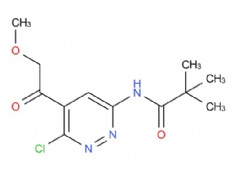 N-(6-chloro-5-(2-methoxyacetyl)pyridazin-3-yl)pivalamide