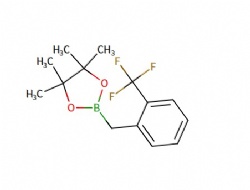 4,4,5,5-tetramethyl-2-(2-(trifluoromethyl)benzyl)-1,3,2-dioxaborolane