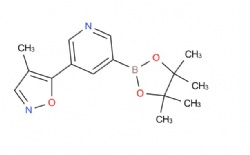 4-methyl-5-(5-(4,4,5,5-tetramethyl-1,3,2-dioxaborolan-2-yl)pyridin-3-yl)isoxazole