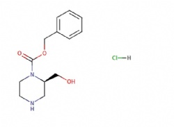 benzyl (R)-2-(hydroxymethyl)piperazine-1-carboxylate hydrochloride