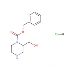 Benzyl 2-(hydroxymethyl)piperazine-1-carboxylate hydrochloride
