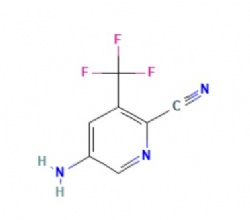 5-amino-3-(trifluoromethyl)pyridine-2-carbonitrile