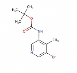 tert-butyl (5-bromo-4-methylpyridin-3-yl)carbamate