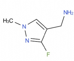 (3-Fluoro-1-methyl-1H-pyrazol-4-yl)methanamine