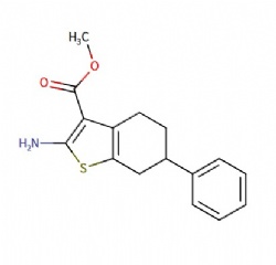 methyl 2-amino-6-phenyl-4,5,6,7-tetrahydrobenzo[b]thiophene-3-carboxylate