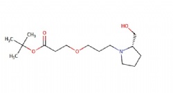 tert-butyl 3-[3-[(2S)-2-(hydroxymethyl)pyrrolidin-1-yl]propoxy]propanoate