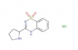 3-(pyrrolidin-2-yl)-4H-benzo[e][1,2,4]thiadiazine 1,1-dioxide hydrochloride