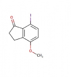 7-iodo-4-methoxy-2,3-dihydro-1H-inden-1-one
