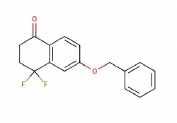 6-(benzyloxy)-4,4-difluoro-3,4-dihydronaphthalen-1(2H)-one