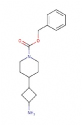 benzyl 4-(3-aminocyclobutyl)piperidine-1-carboxylate