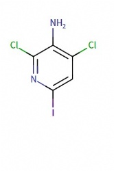 2,4-dichloro-6-iodopyridin-3-amine