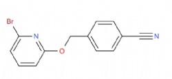 4-(((6-bromopyridin-2-yl)oxy)methyl)benzonitrile