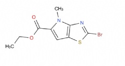 ethyl 2-bromo-4-methyl-4H-pyrrolo[2,3-d]thiazole-5-carboxylate
