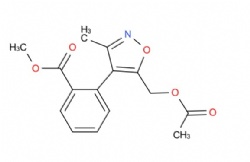 methyl 2-(5-(acetoxymethyl)-3-methylisoxazol-4-yl)benzoate