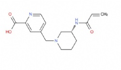 4-{[(3R)-3-(prop-2-enamido)piperidin-1-yl]methyl}pyridine-2-carboxylic acid