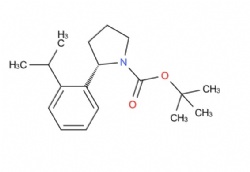 tert-butyl (S)-2-(2-isopropylphenyl)pyrrolidine-1-carboxylate