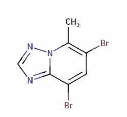 6,8-dibromo-5-methyl-[1,2,4]triazolo[1,5-a]pyridine