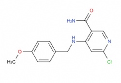 6-chloro-4-((4-methoxybenzyl)amino)nicotinamide